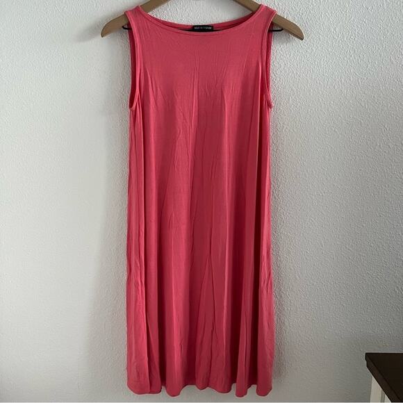Eileen Fisher Pink Swing Tank Dress XXS - Picture 1 of 11